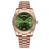 Rose Gold Olive Green